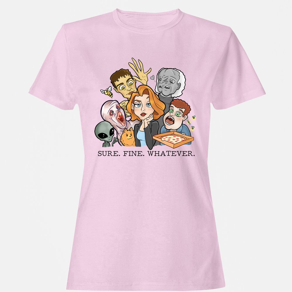 Women's T-Shirt - 7UD5J5P8 - Light Pink - 9