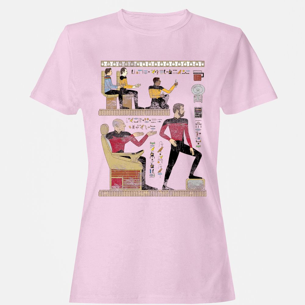 Women's T-Shirt - TZJ6H45T - Light Pink - 9