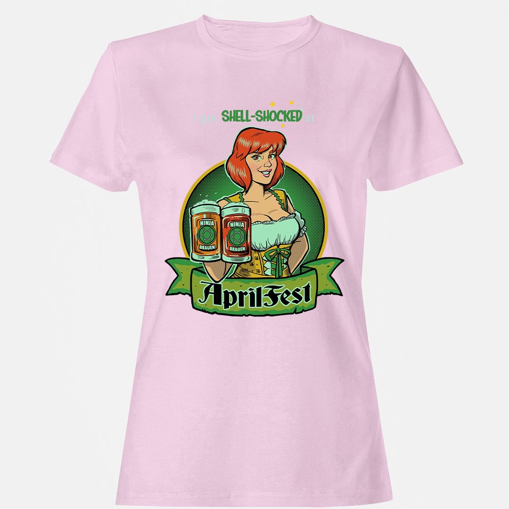 Women's T-Shirt - 5LAQG1SE - Light Pink - 9