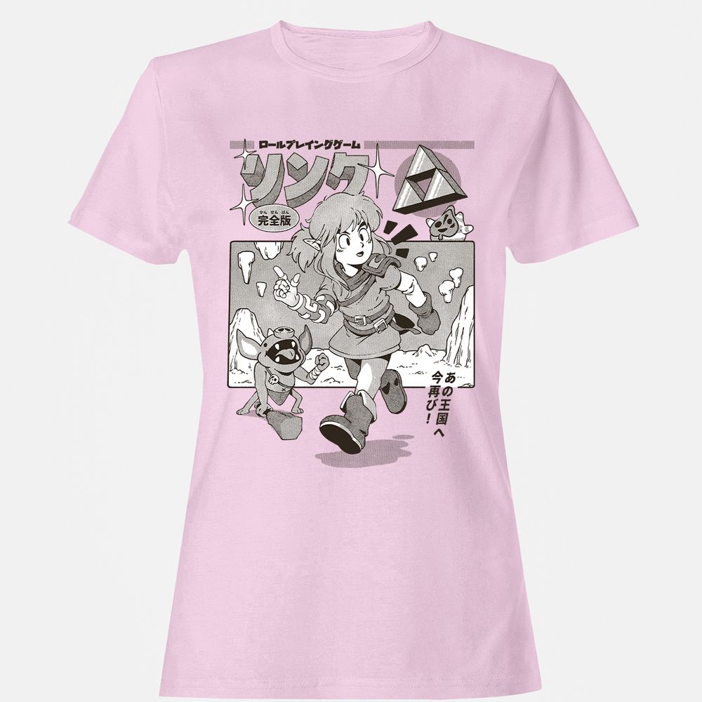 Women's T-Shirt - TD8D2FTB - Light Pink - 9