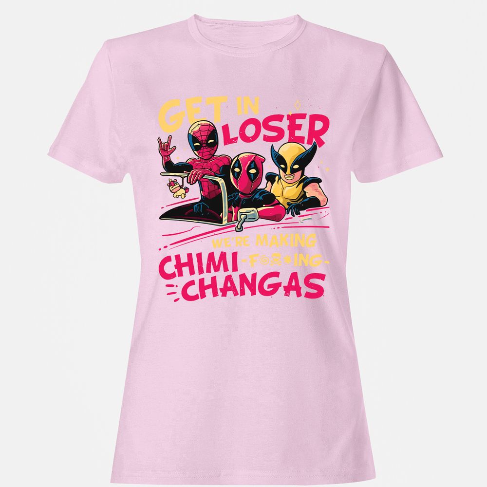 Women's T-Shirt - H3REQ1K9 - Light Pink - 9