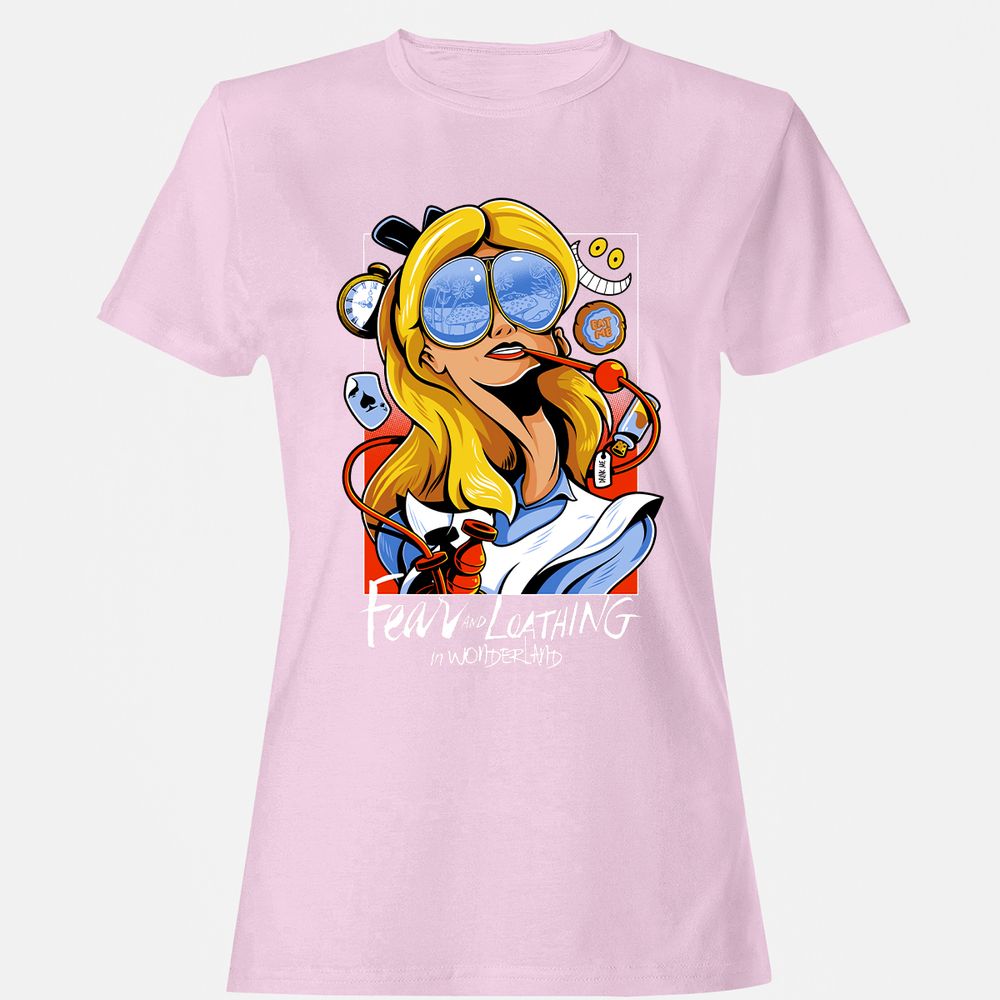 Women's T-Shirt - NNS3QBPB - Light Pink - 9