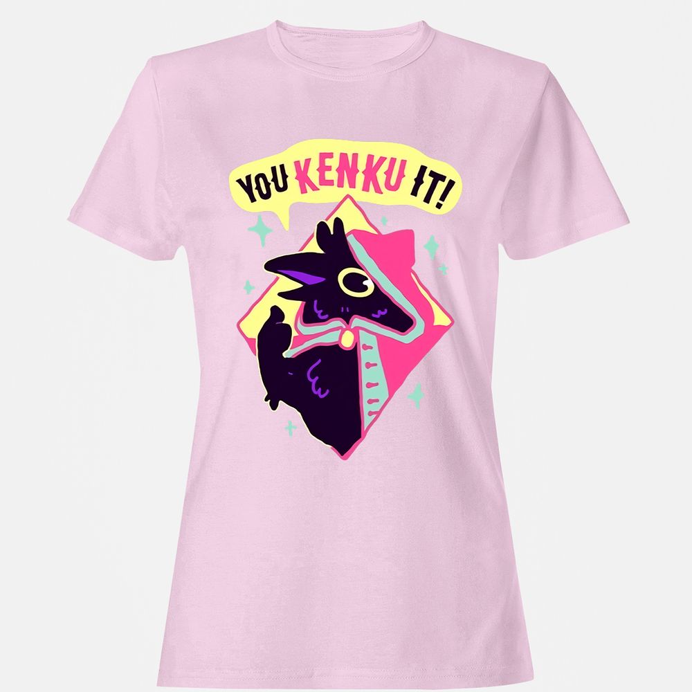 Women's T-Shirt - 9Q5ZTBGV - Light Pink - 9