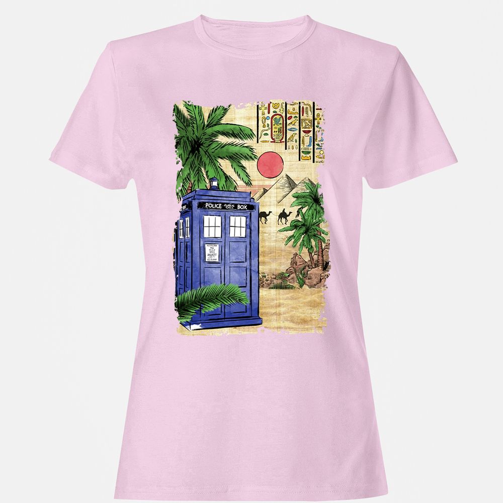 Women's T-Shirt - TXEWUJCD - Light Pink - 9