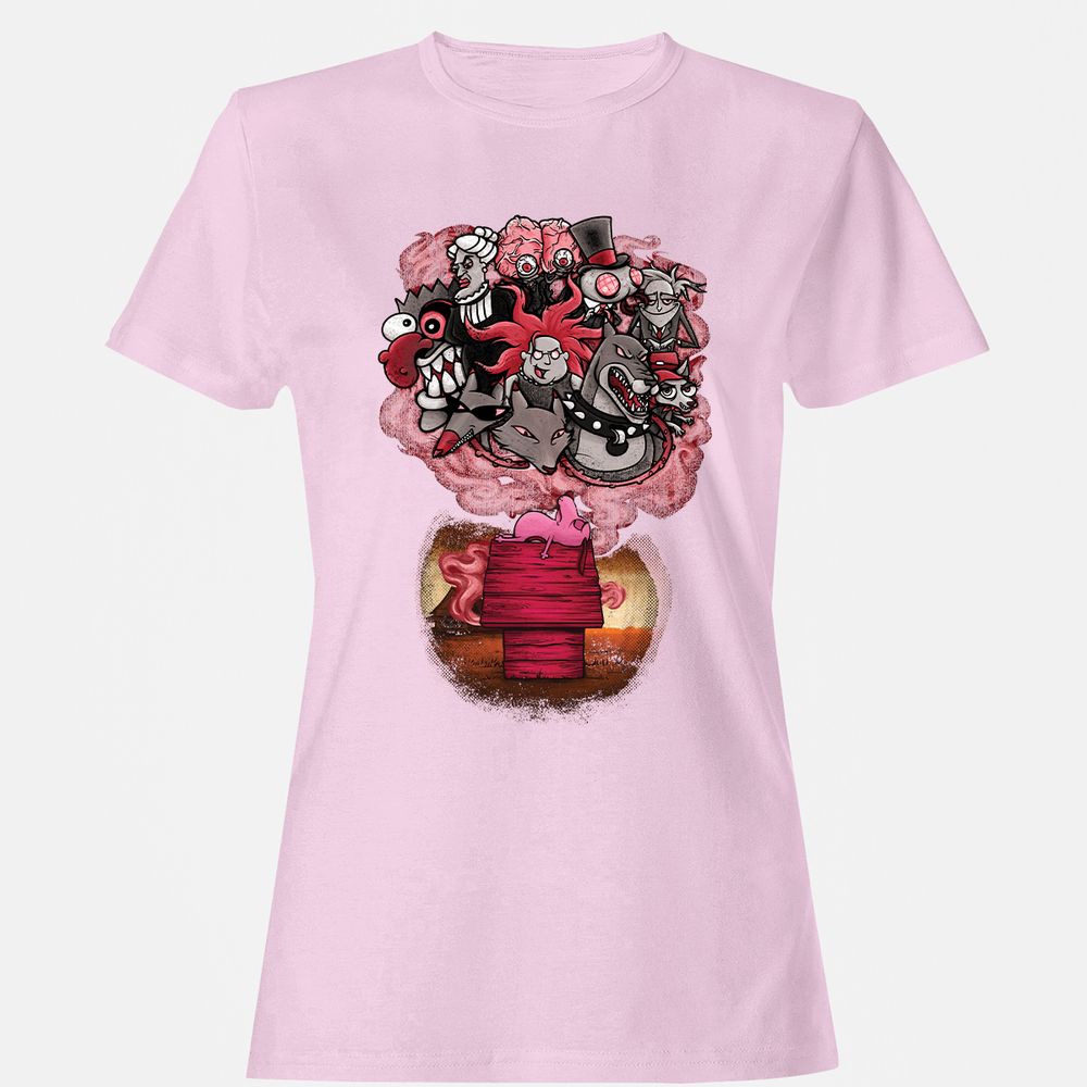 Women's T-Shirt - YQCTWS2W - Light Pink - 9