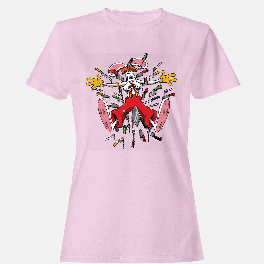 Women's T-Shirt - YW8VSHJB - Light Pink - 9