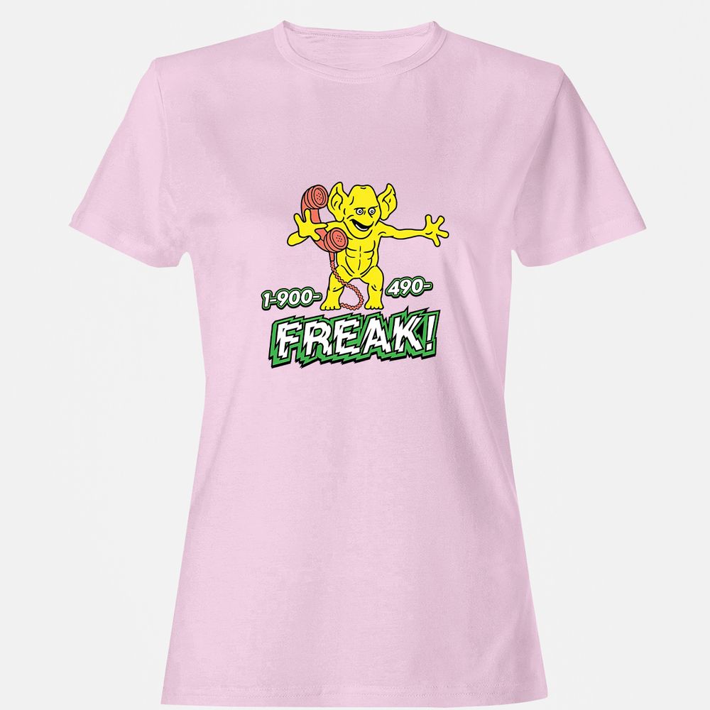 Women's T-Shirt - E929FZQN - Light Pink - 9