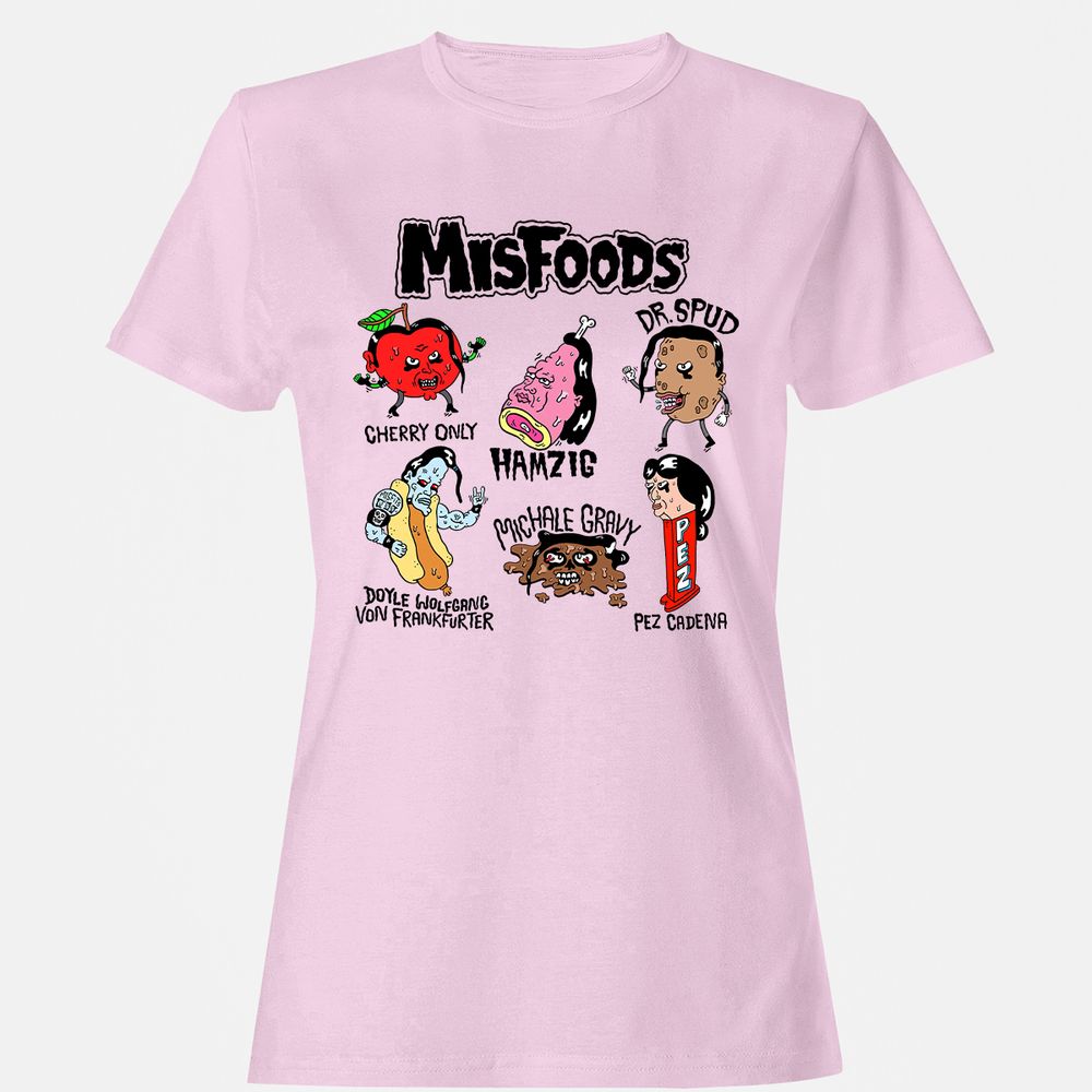 Women's T-Shirt - 9R55D4XT - Light Pink - 9