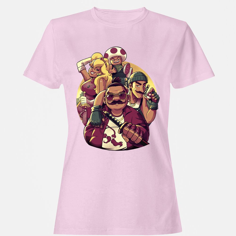 Women's T-Shirt - AE2VHAQ2 - Light Pink - 9