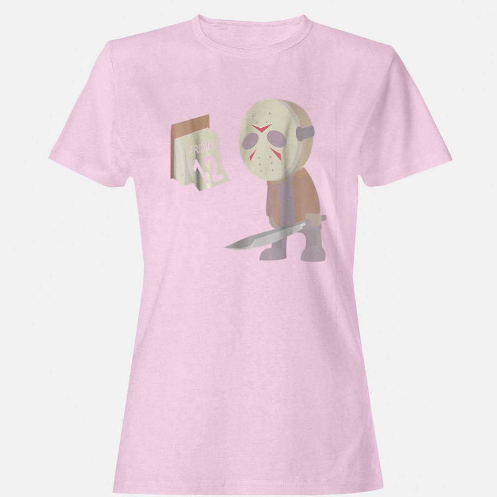 Women's T-Shirt - 7AC2E318 - Light Pink - 9