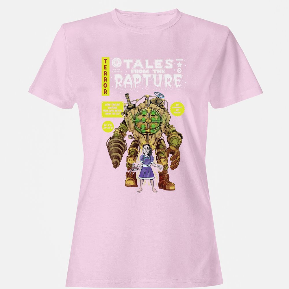 Women's T-Shirt - 96FZEA7Q - Light Pink - 9