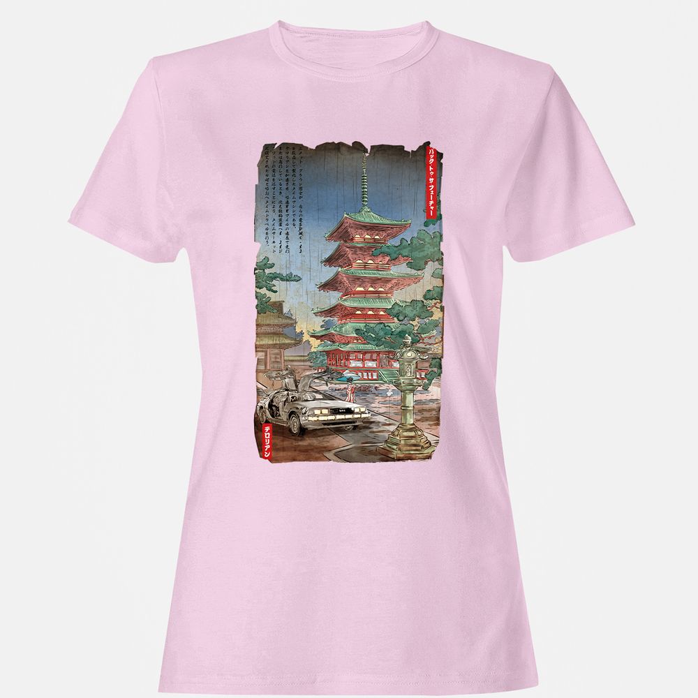 Women's T-Shirt - 4QBXT8YS - Light Pink - 9