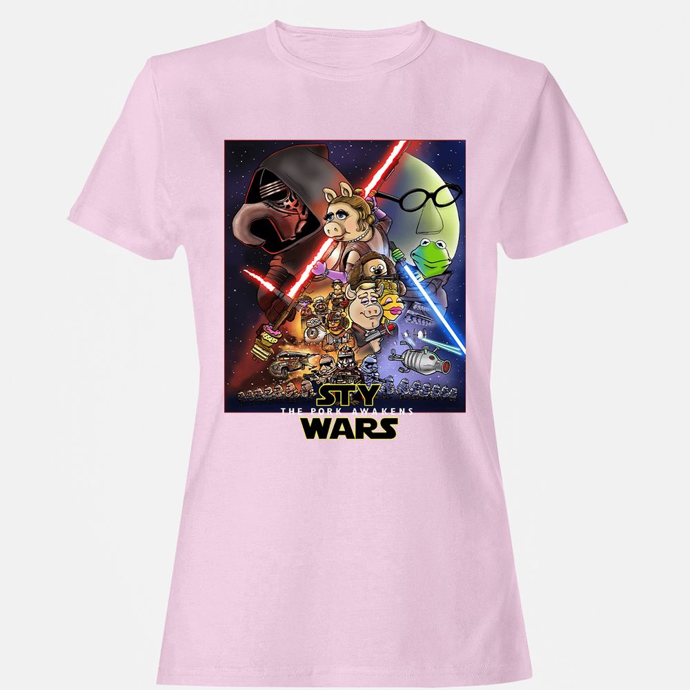 Women's T-Shirt - RUKEEXMD - Light Pink - 9