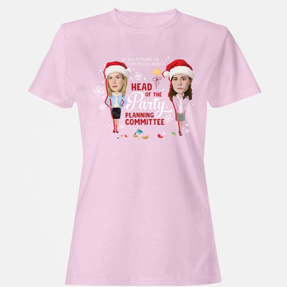 Head Of The Party Planning Committee Christmas - Light Pink - 9