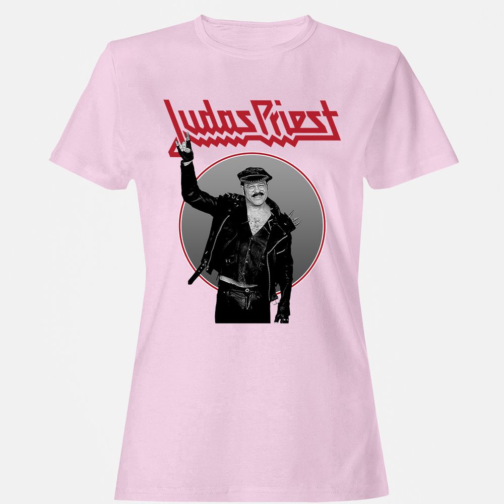 Women's T-Shirt - V5BFFYH1 - Light Pink - 9