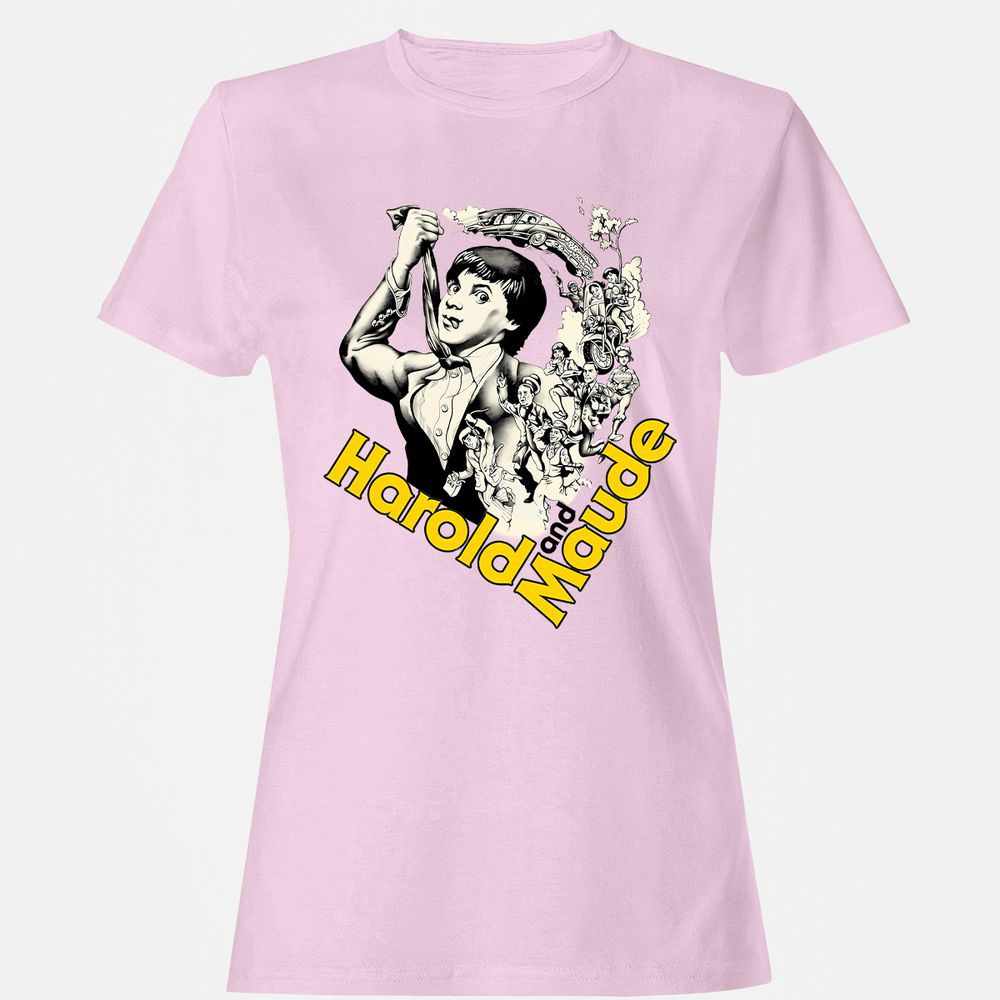 Women's T-Shirt - KFKLYUGH - Light Pink - 9