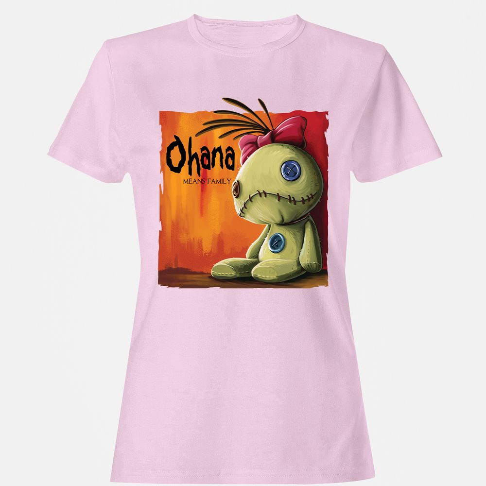 Women's T-Shirt - HLNA7WDM - Light Pink - 9