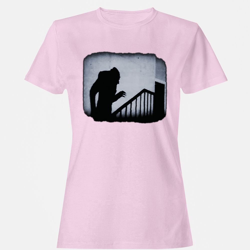 Women's T-Shirt - Q13G2QHY - Light Pink - 9