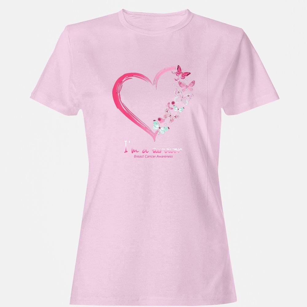 Women's T-Shirt - WX1UMNUA - Light Pink - 9