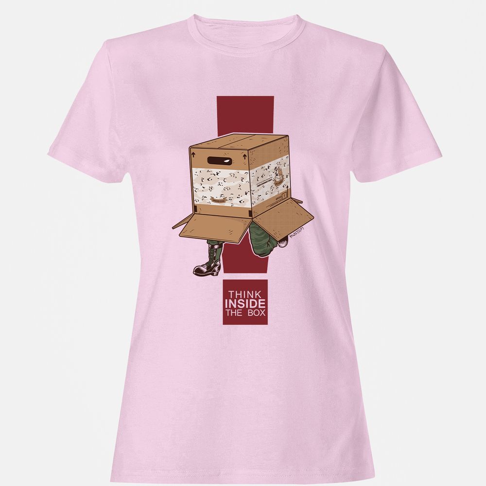 Women's T-Shirt - 8GAHCQYN - Light Pink - 9
