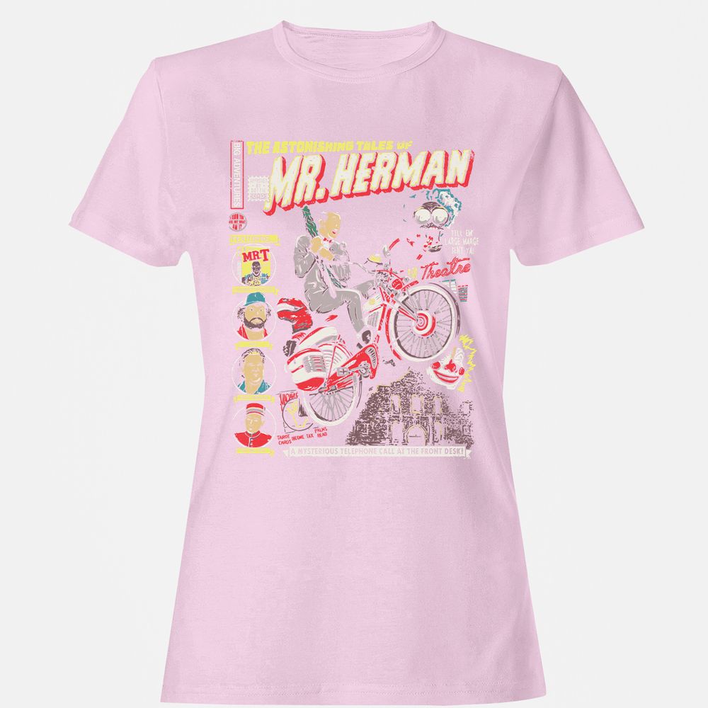 Women's T-Shirt - N7MXP5Z6 - Light Pink - 9