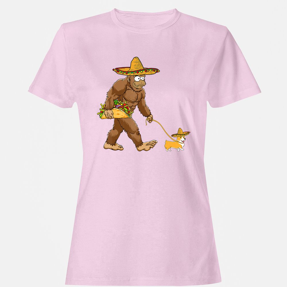 Women's T-Shirt - SPJ9CWYQ - Light Pink - 9