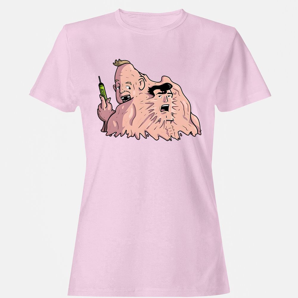Women's T-Shirt - XGAEU5PX - Light Pink - 9