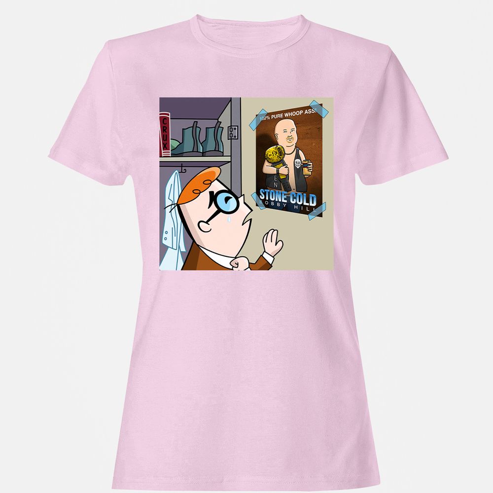 Women's T-Shirt - ZQYF4TP9 - Light Pink - 9