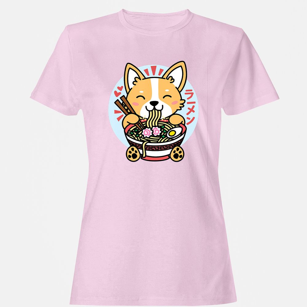 Women's T-Shirt - DL69QTFJ - Light Pink - 9