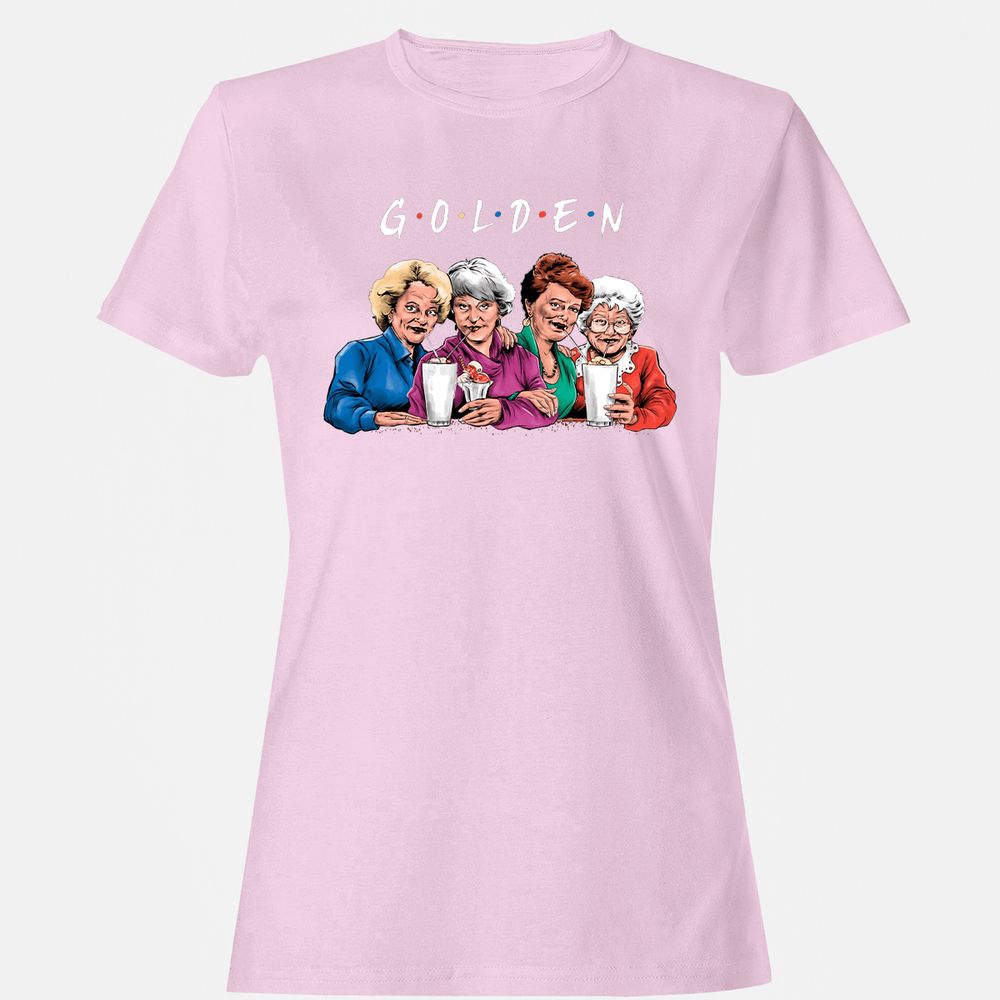 Women's T-Shirt - A5UXB8VQ - Light Pink - 9
