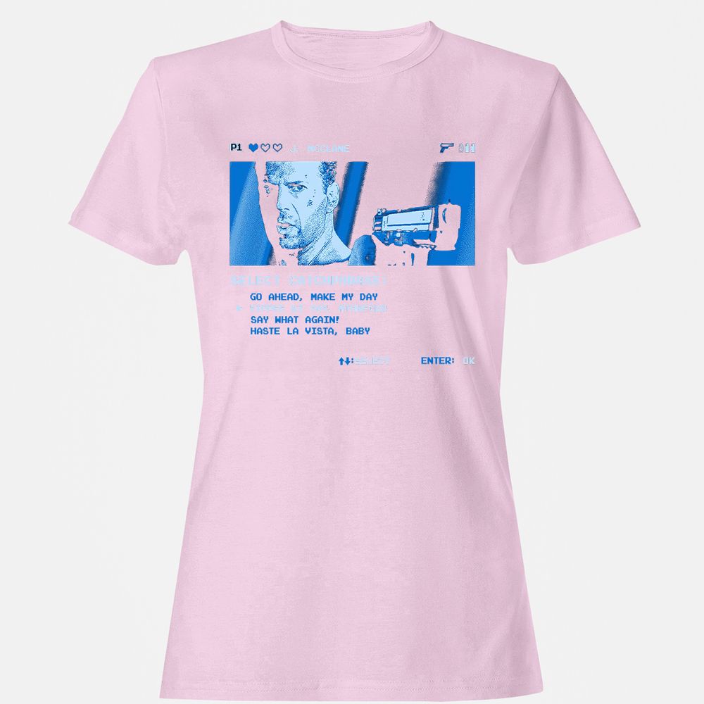 Women's T-Shirt - EDDGL1D3 - Light Pink - 9