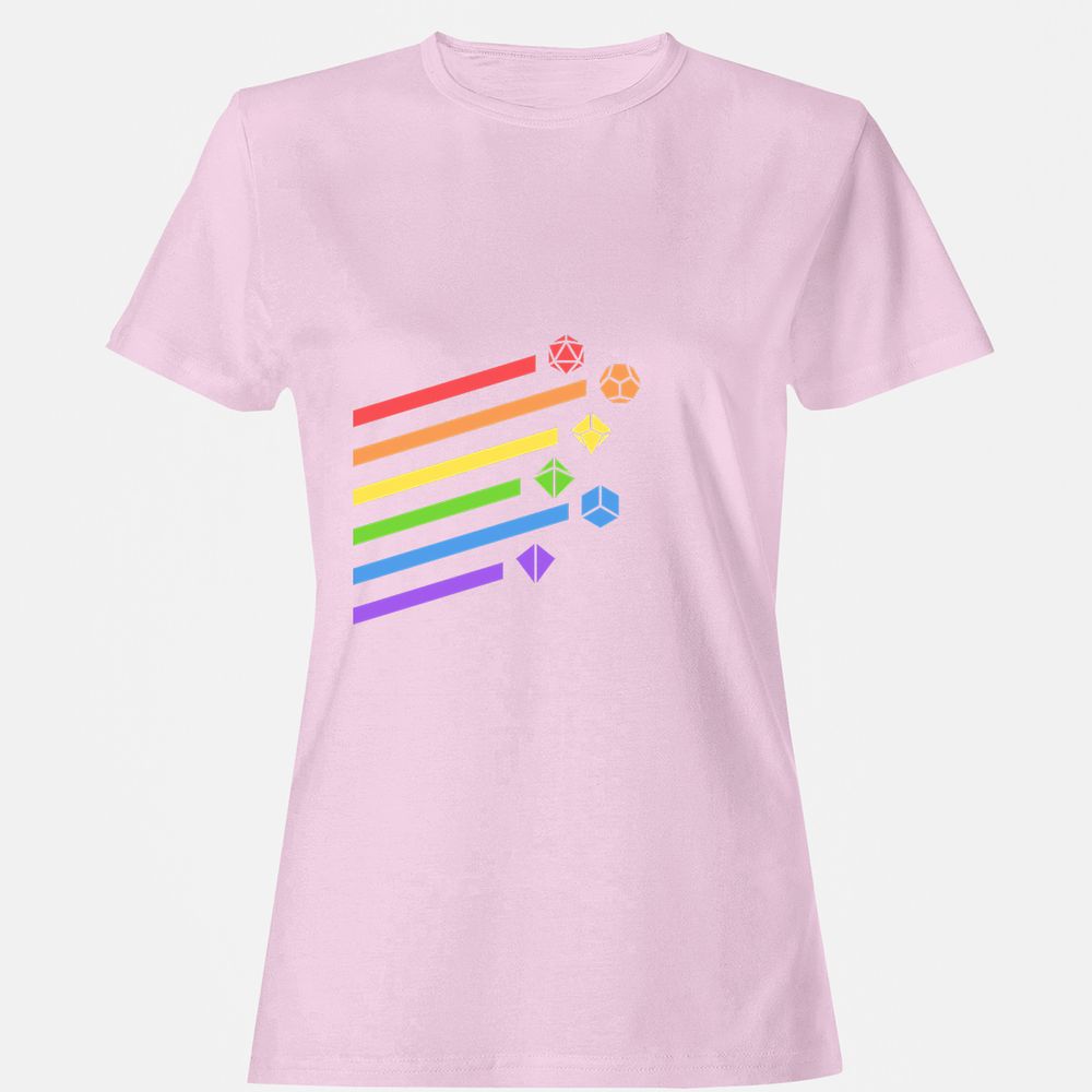 Women's T-Shirt - KDP8RLZS - Light Pink - 9