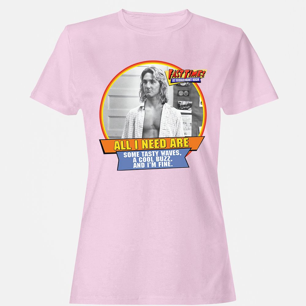 Women's T-Shirt - NPZZJFH6 - Light Pink - 9