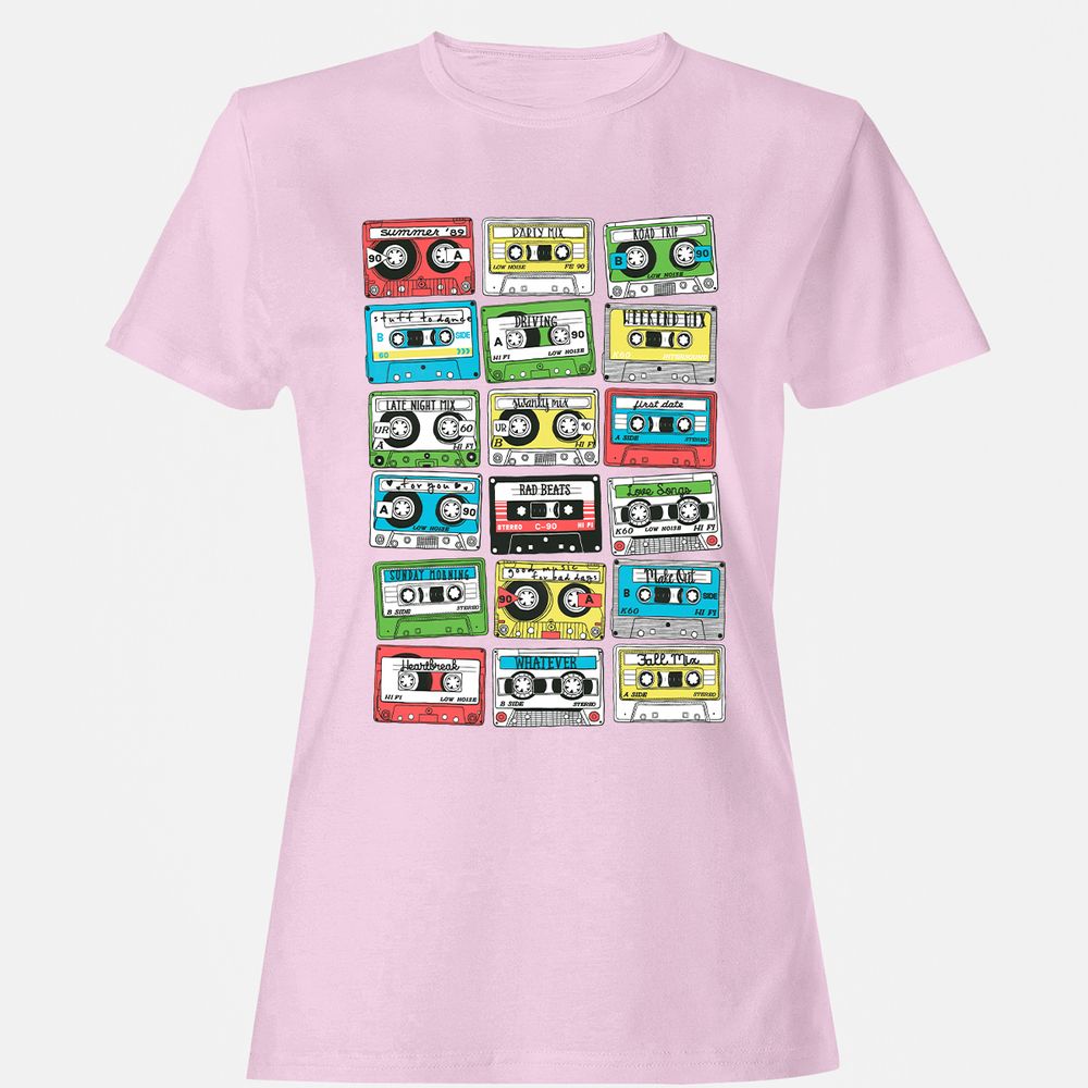 Women's T-Shirt - CUD91W7P - Light Pink - 9