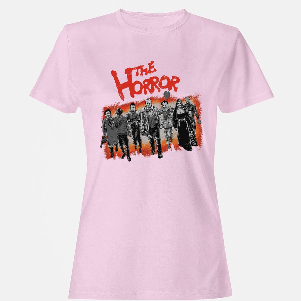 Women's T-Shirt - XF8NNF3Q - Light Pink - 9