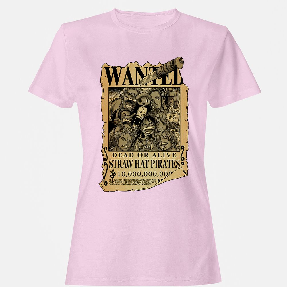Women's T-Shirt - DF76BYV4 - Light Pink - 9