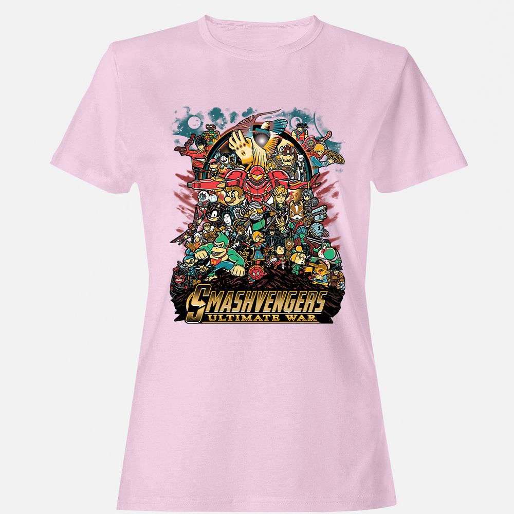 Women's T-Shirt - 61ZAX5TN - Light Pink - 9