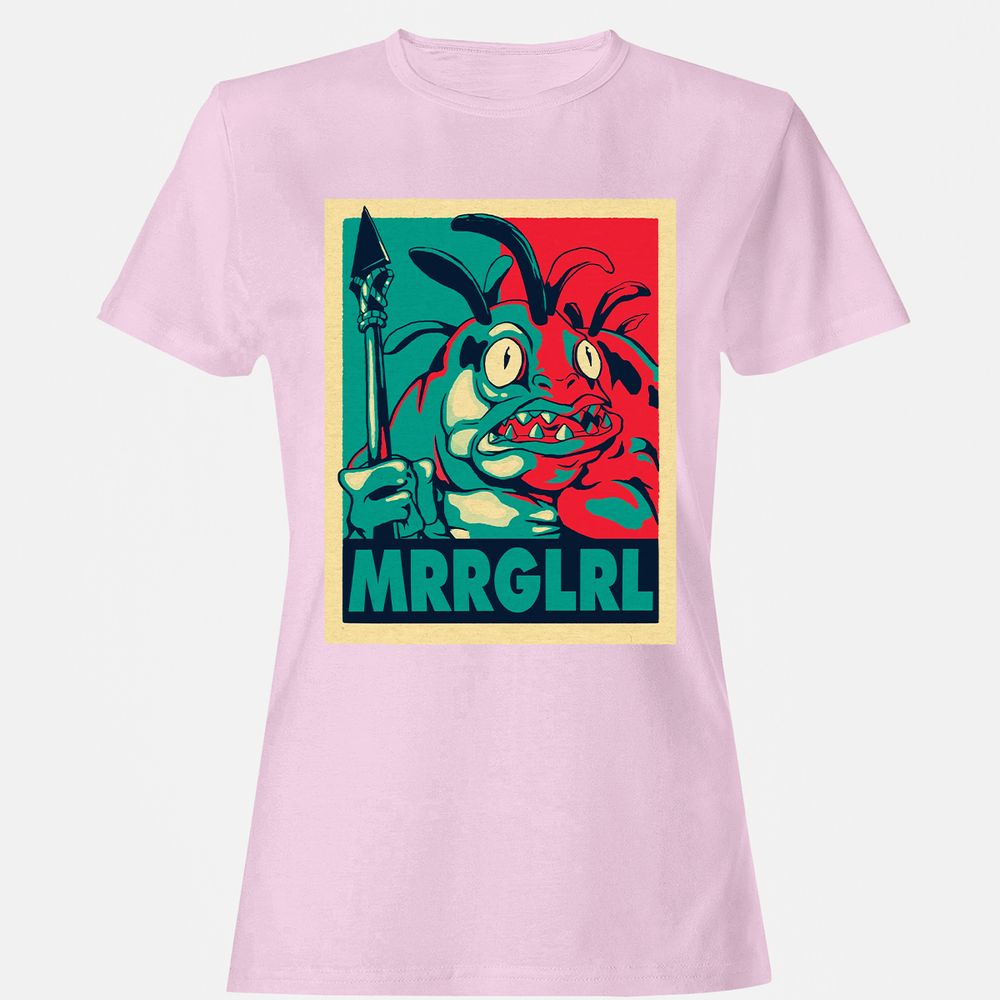 Women's T-Shirt - WAKG9F6X - Light Pink - 9
