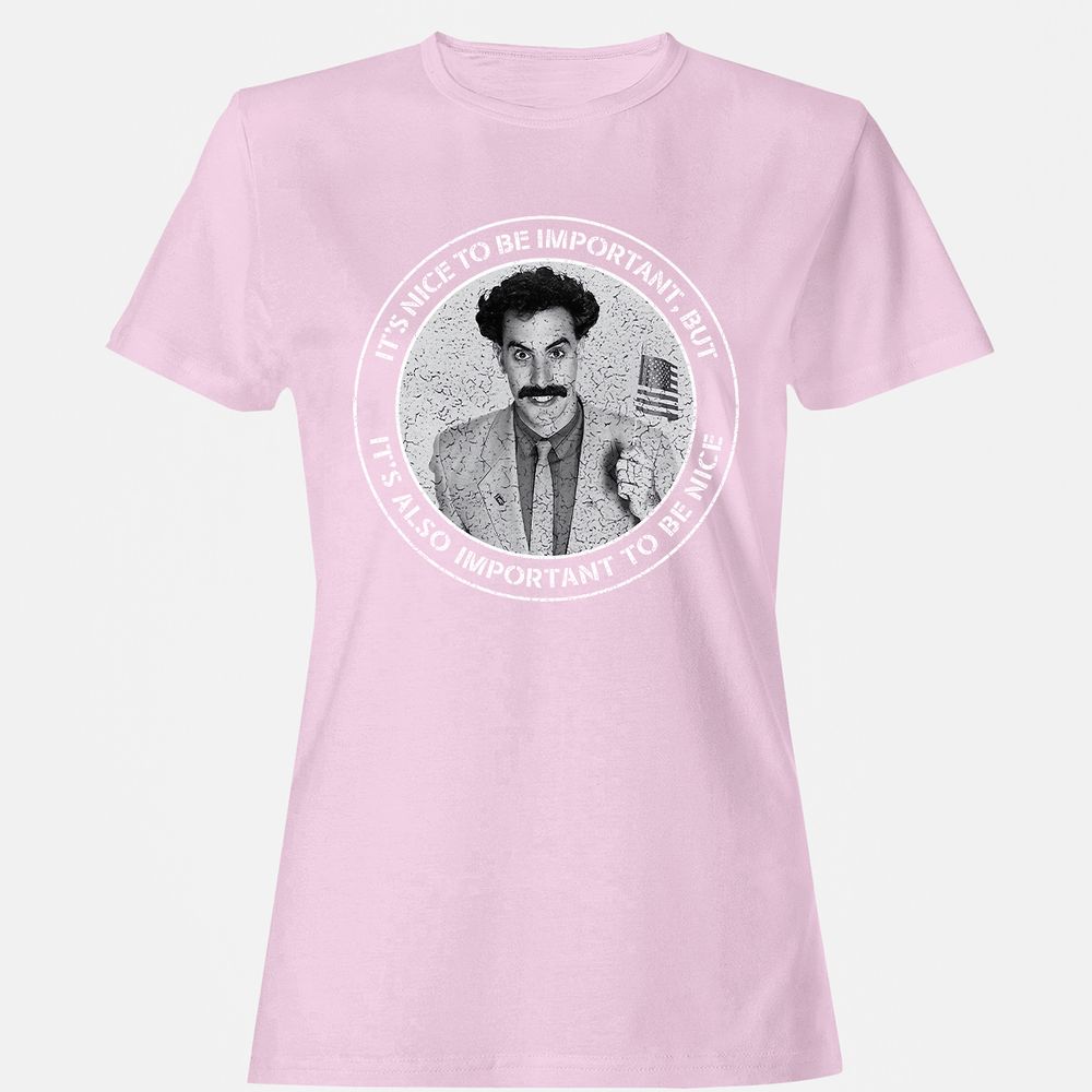 Women's T-Shirt - QL2KAGJ8 - Light Pink - 9