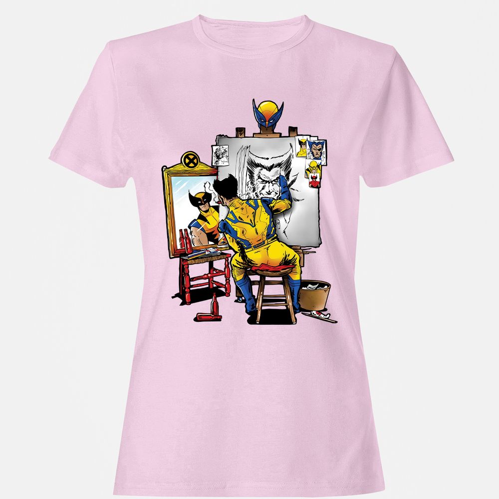 Women's T-Shirt - 33RKT86U - Light Pink - 9