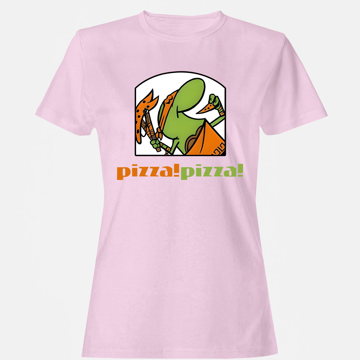 Women's T-Shirt - XTGDXXEH - Light Pink - 9
