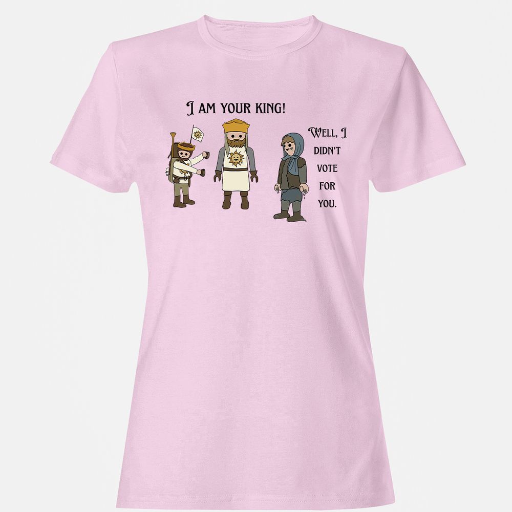 Women's T-Shirt - BYMNHQEJ - Light Pink - 9