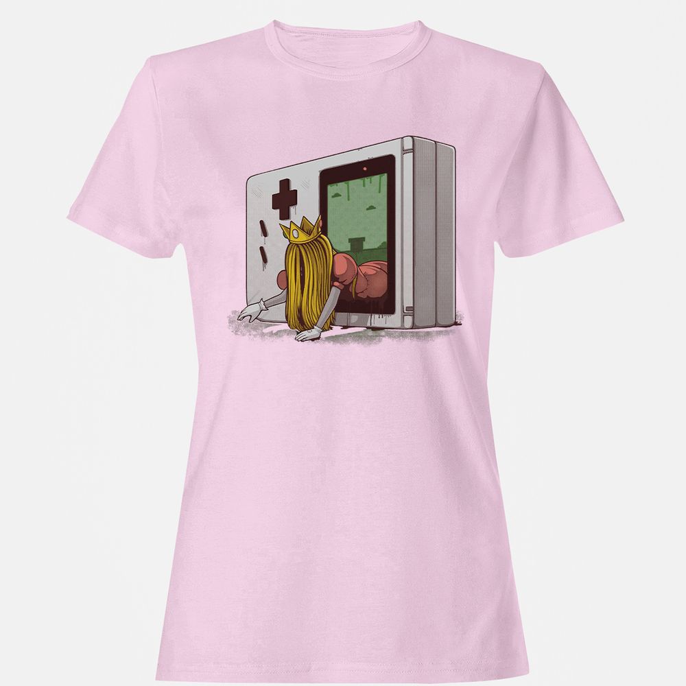Women's T-Shirt - LKU5849W - Light Pink - 9