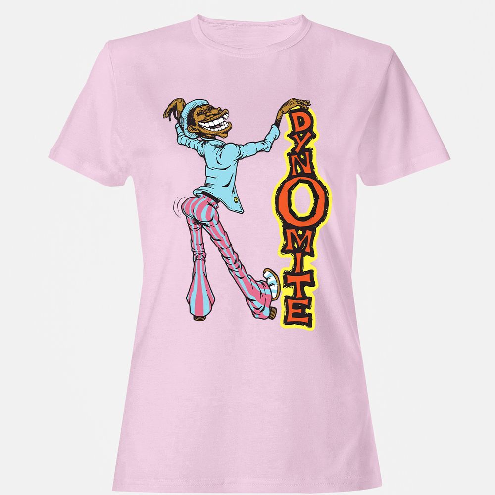 Women's T-Shirt - JGGZQHKT - Light Pink - 9
