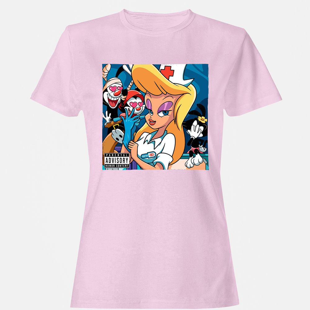 Women's T-Shirt - 7BA1R2C5 - Light Pink - 9