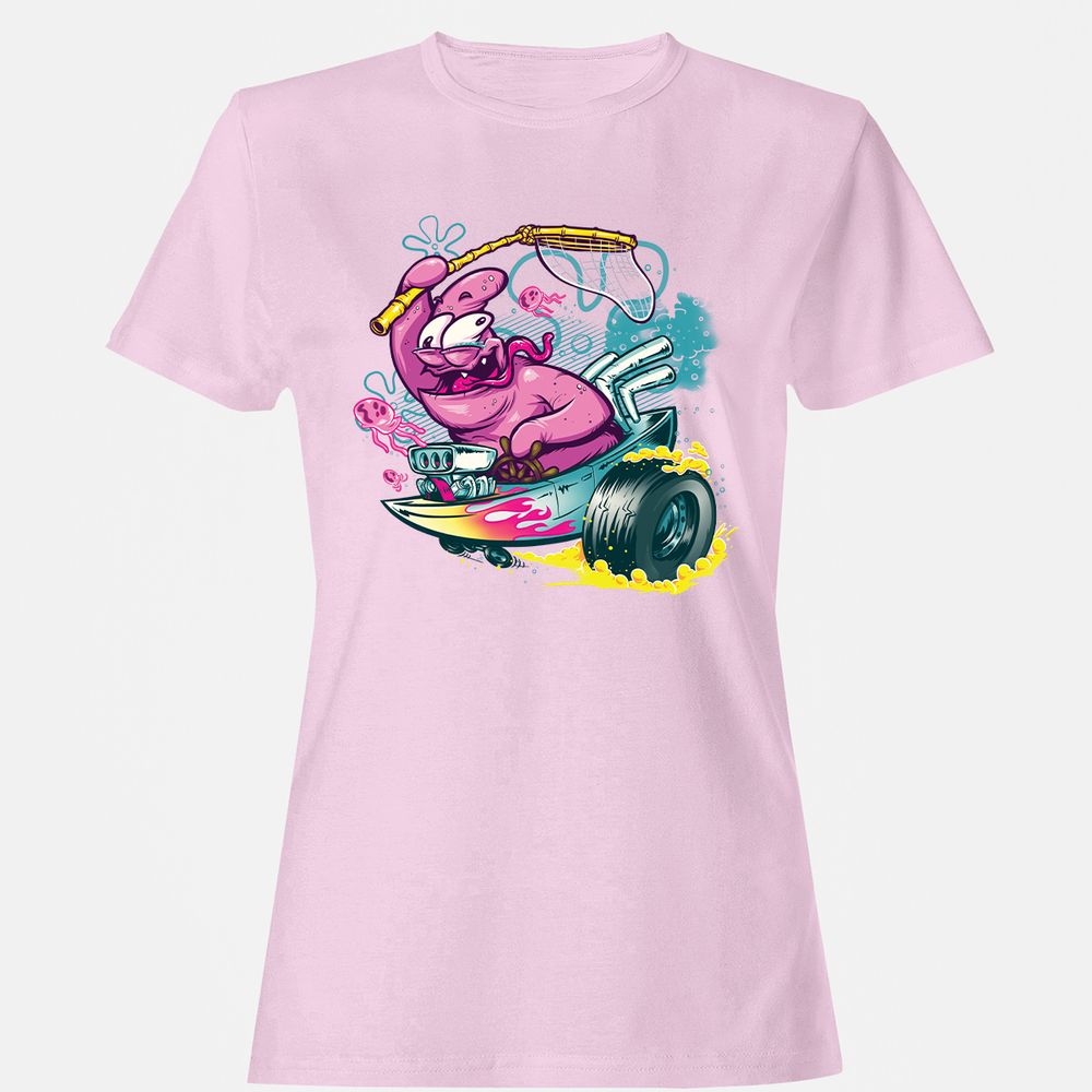 Women's T-Shirt - 4673XA99 - Light Pink - 9