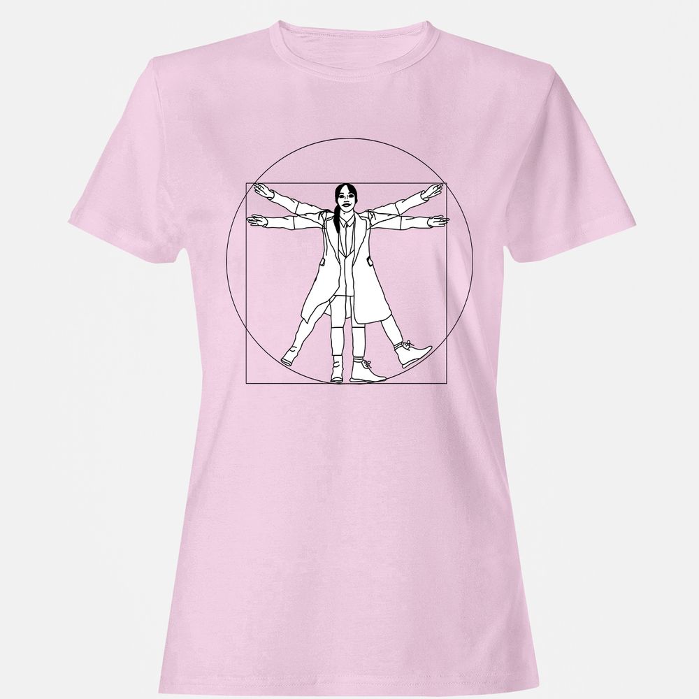 Vitruvian Philomena Cunk - Cunk on Earth - Light Pink - 9