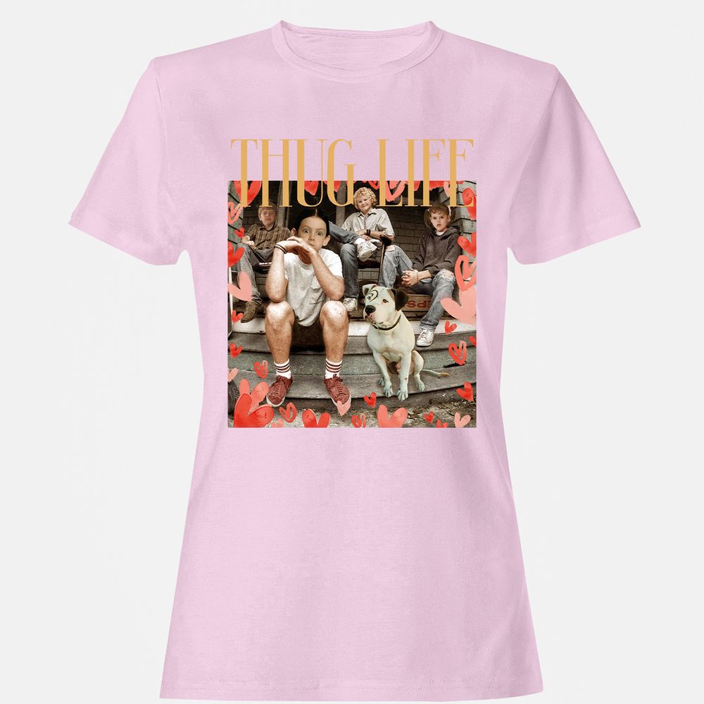 Women's T-Shirt - VQSKMANH - Light Pink - 9