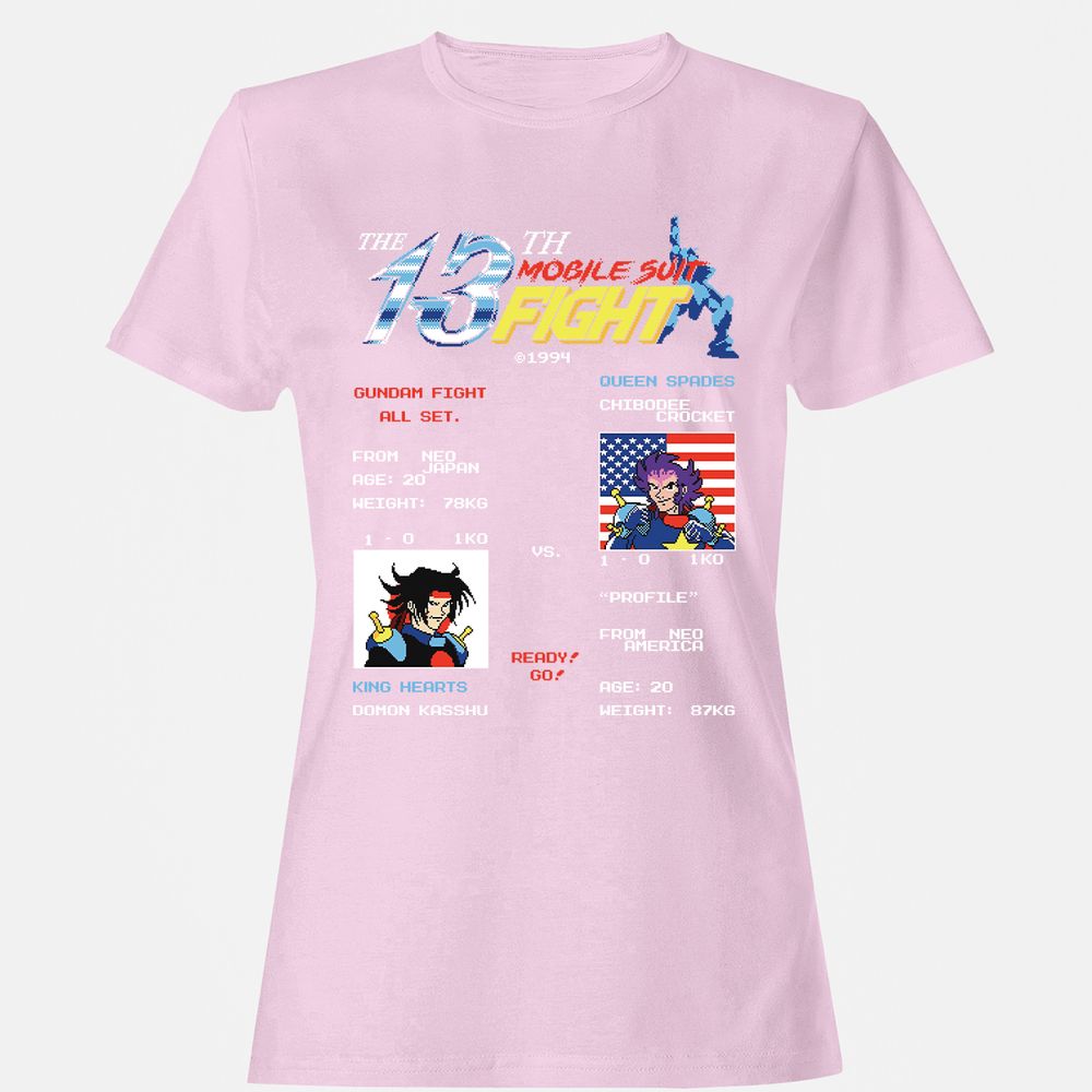 Women's T-Shirt - AVBU1Z8Q - Light Pink - 9