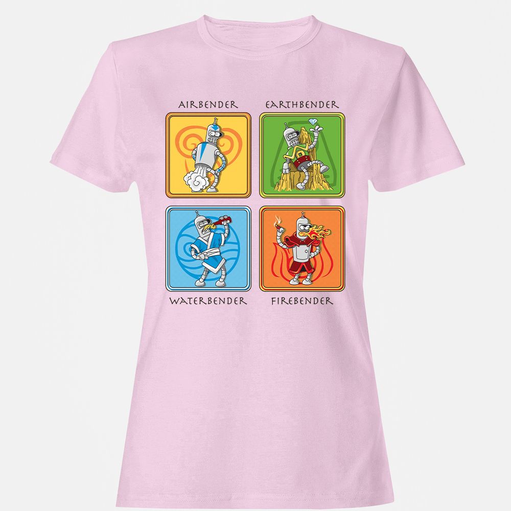 Women's T-Shirt - HP6Z3ZFU - Light Pink - 9